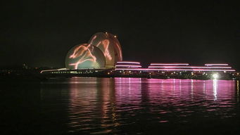 珠海大劇院夜景照明工程設計 建筑燈光與濱海環(huán)境的和諧對話